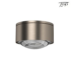 ceiling luminaire PUK MAXX ONE 2 down, rigid, without lens IP20, nickel matt dimmable