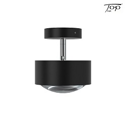 ceiling luminaire PUK MAXX TURN swivelling, rotatable, without lens IP20, black matt dimmable