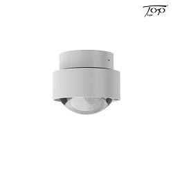 ceiling luminaire PUK MINI MOVE (COB LED) down, swivelling, rotatable, without lens IP20, white matt dimmable