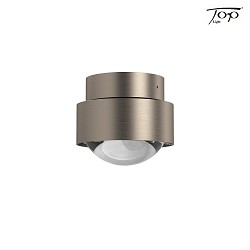 ceiling luminaire PUK MINI MOVE (COB LED) down, swivelling, rotatable, without lens IP20, nickel matt dimmable