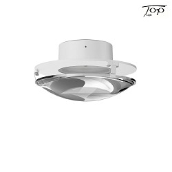 ceiling luminaire PAXX 2 rigid, direct / indirect IP20, white matt dimmable