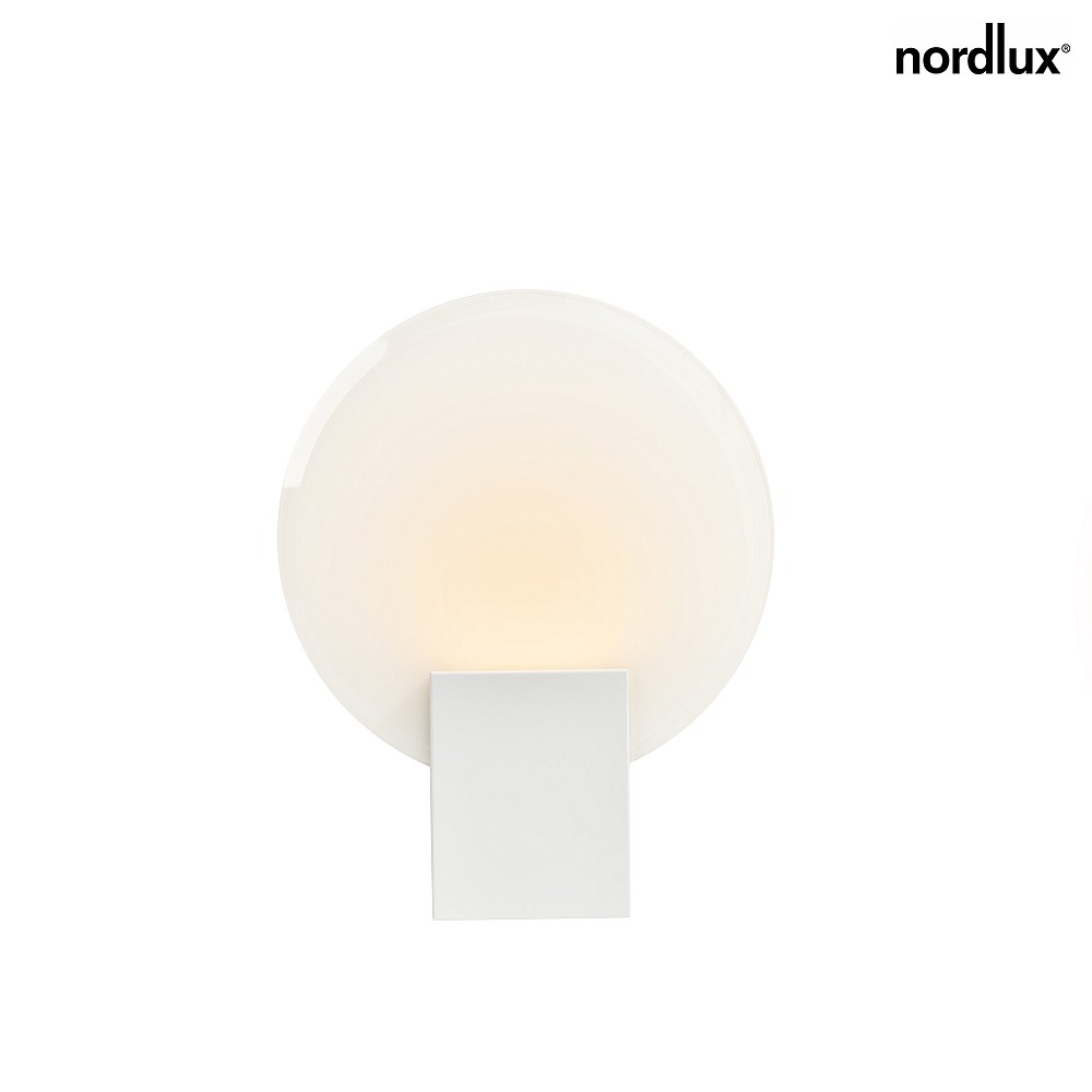 LED Nordlux LED 3-Step 9W, Wandleuchte 3000K, 900lm, MOODMAKER, Badleuchte, HESTER - IP44, weiß